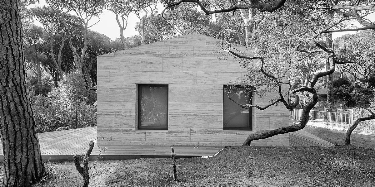 sundaymorning - House in a pine wood